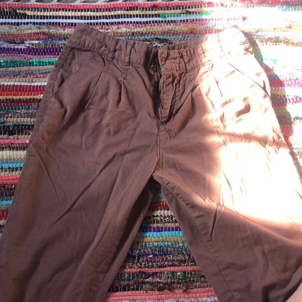 Beige Jean Joggers